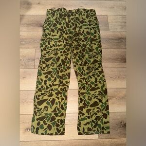 Vintage Caliber Sportmans Apparel XL Duck Camouflage Hunting Pants